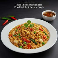 Fried Rice Triple Schezwan Veg